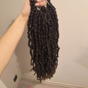 Włosy Passion Twist 18” czarne | 7 paczek | Syntetyczne + GRATIS 