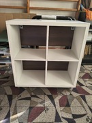 Kallax 2x2 biały ze wzmocnieniem regał na vinyle lub komiksy