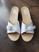 Klapki drewniaki regulowana szerokość 