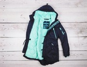 SUPERDRY__SD-L PARKA COAT WOMEN'S__CZARNA PARKA__M-S