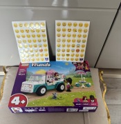 Klocki Lego friends 42644 furgonetka z lodami gratis naklejki emotki