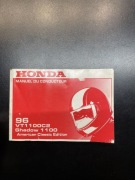 Książka Instrukcja obsługi Honda VT1100C2 Shadow 1100 American Classic