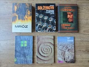 Zestaw książek - Mróz, Sołżenicyn i inni