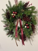 Świeży wianek świąteczny 55cm!