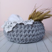 Koszyczek zaokrąglony ozdoba