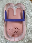 Wkładka do wanienki Królik, różowa - Babyhood