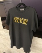 Versace Jeans Couture T-shirt złoty haft