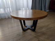 Stolik kawowy z blatu dębowego Loft