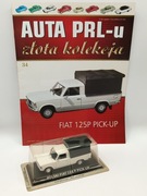 Model FIAT 125P PICK-UP 1:43 DeAgostini Kultowe Złota Kolekcja PRL KAP Nowy