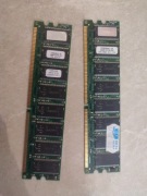 Stara pamięć RAM DDR 2x 256Mb