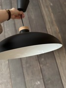 Lampa wisząca czarna 