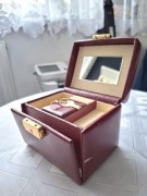 Dulwich Designs - kuferek, szkatułka na biżuterię, skóra naturalna.