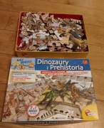 Puzzle Dinozaury i Prehistoria Mały Geniusz 