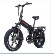 Rower elektryczny 1000W mocy składany zadbany