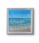 Morze - obraz olejny na płótnie ręcznie malowany 