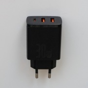 Ładowarka sieciowa Baseus 30W 3x USB: 2x USB-A + 1x USB-C CCCP30UE-A