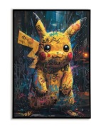 Picachu Pokemon PLAKAT A3 - Anime - Trzeci plakat GRATIS