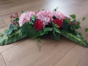 Śliczny stroik na cmentarz 