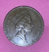 Wielka Brytania. 2 pensy. Two pence . 1985. Elżbieta II.