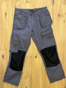 SPODNIE ROBOCZE BLUEWEAR 48 stalowe 100% bawełna 80-84 pas