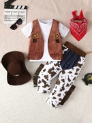 Kostium przebranie strój Kowboj Cowboy roz. 110 na 4-5 lat nowy hit