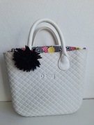 O bag mini pikowany latte zestaw w letnim wydaniu