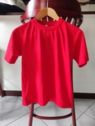 koszulka bluzka z krótkim rękawem t-shirt sportowa  bawełniana