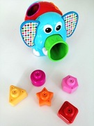 układanka słonik sorter słoń dla dzieci zabawka infantino miniland