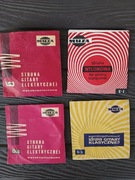 Struny gitary elektrycznej i klasycznej G-3 E-6 E-1 komplet 4szt  MUZA PRL