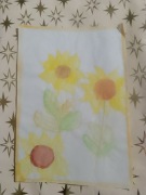 Słoneczniki rysunek