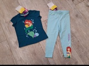 T-shirt+getry/ legginsy - Syrenka Ariel - rozm 98