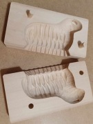 Forma do baranka z masła 