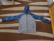 Męska Kurtka Polarowa 4F - Rozmiar L, Zadbana, Kaptur, Sportowa