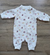 Ciepły pajacyk na zamek rozmiar 62