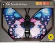 Lampa ogrodowa, solarna motyl