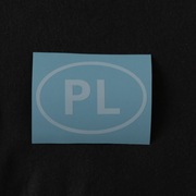 Naklejka kod międzynarodowy państwa Polska PL