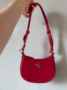 PINKO Torebka Half Moon Baby AI 24-25 PLTT 103538 A0F1 Czerwony