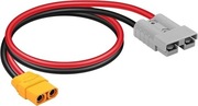 CERRXIAN kabel XT90 (żeński) – 50A 10AWG do paneli słonecznych 55A, 55 cm