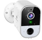 Menborn Bezprzewodowa zewnętrzna kamera monitorująca WiFi, 2K L1