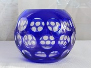 Wazon kulisty kula Nachtmann Bamberg szklana  Vintage retro