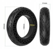 Opona do hulajnogi 10x2,125F DY-037-02