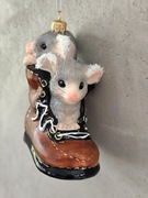 Bombka choinkowa szklana 