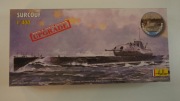 Surcouf - francuski okręt podwodny. Heller, 1:400