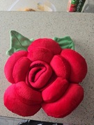 Pluszak róża  , różowa bądź czerwona