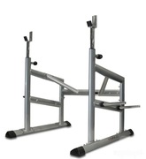 STOJAK POD SZTANGĘ I PRZYSIADY Z MOCOWANIAMI NA OBCIĄŻENIA FINNLO DO 300kg