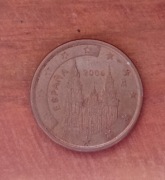 Wyprzedaż Kolekcji = = 5 EURO cent  = ESPANIA 2006r. 
