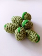 owoce i warzywa na szydełku Amigurumi - bób