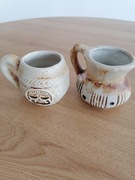 Dwa ozdobne wazoniki - kubeczki