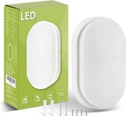 Plafon zewnętrzny owalny LED IP65