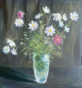  WARSZAWIANKI obraz olejny na płótnie 40 X 40 cm